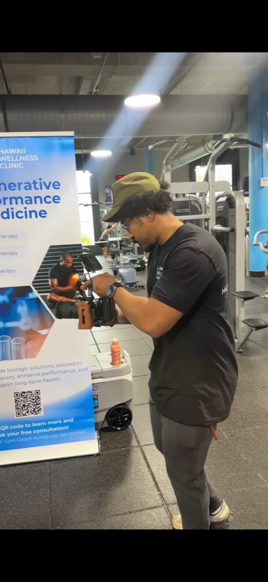 UFC Event - on-site filming